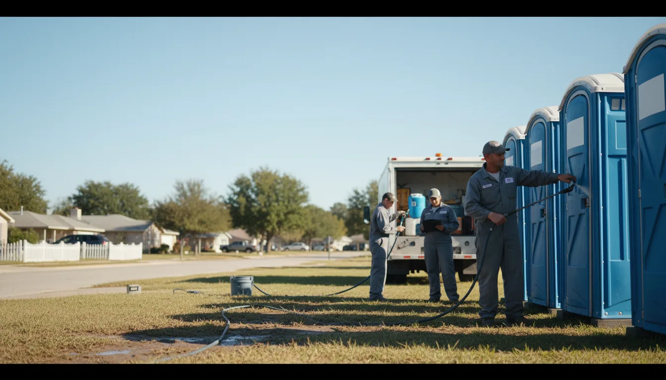 Long-Term Portable Toilet Rental in Romeo, MI near me